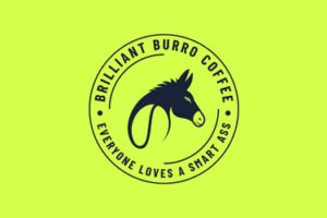 Brilliant Burro Coffee Logo Design 4
