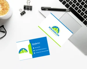 Bob Barlow Business Card & Stationery Design bob barlow business card