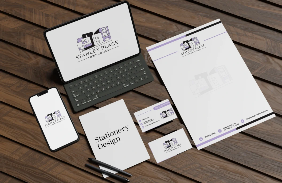 Business cards & Stationery service jonathan rothchild stationery design