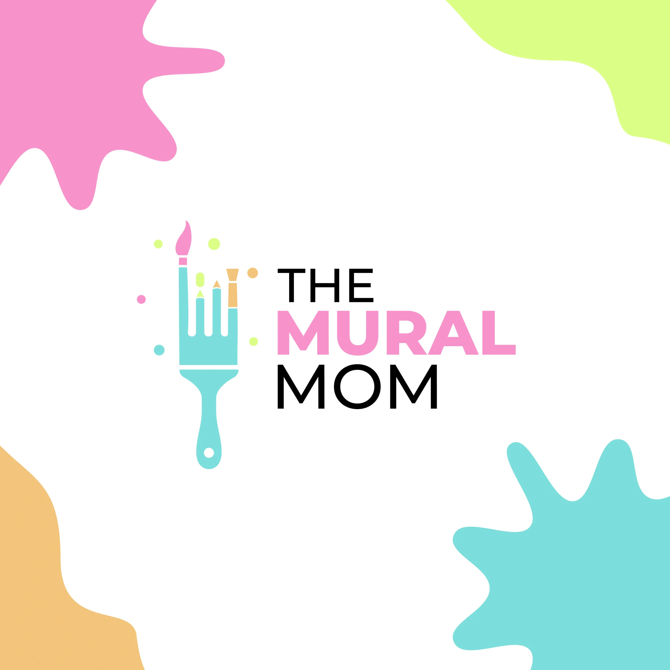 The Mural Mom Logo Design the mural mom logo design scaled
