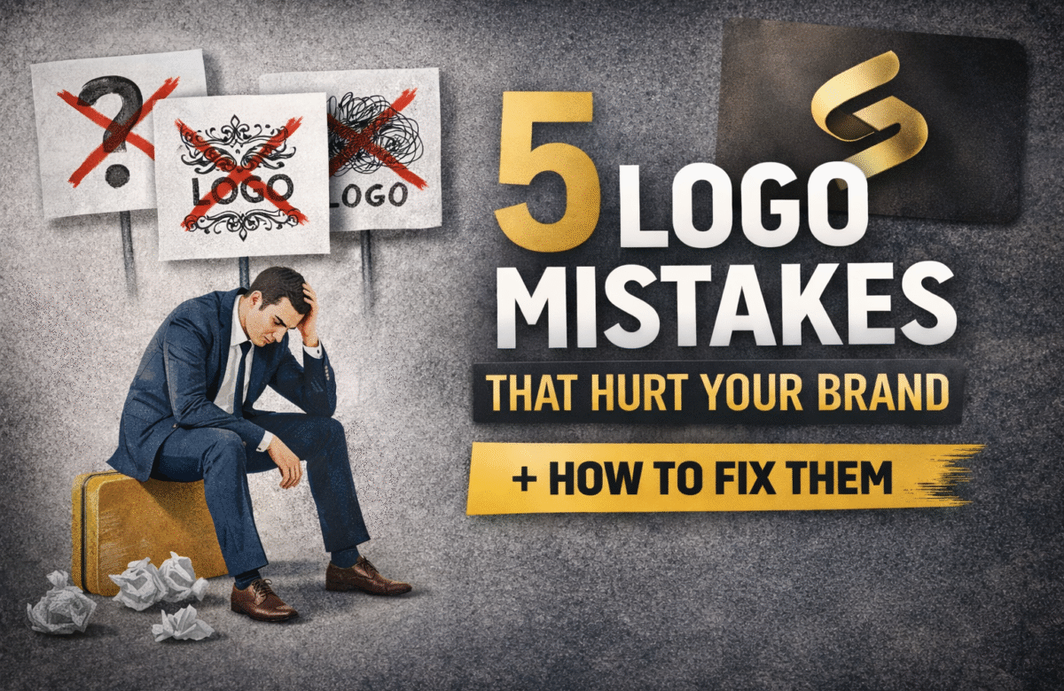 5 Logo Mistakes That Hurt Your Brand (And How to Fix Them)