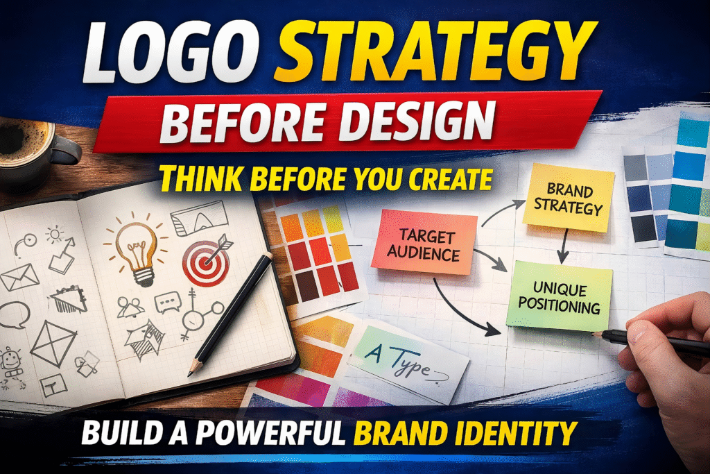 Logo Strategy Before Design: Why Strategic Thinking Creates Powerful Brand Identities Blog Image 2