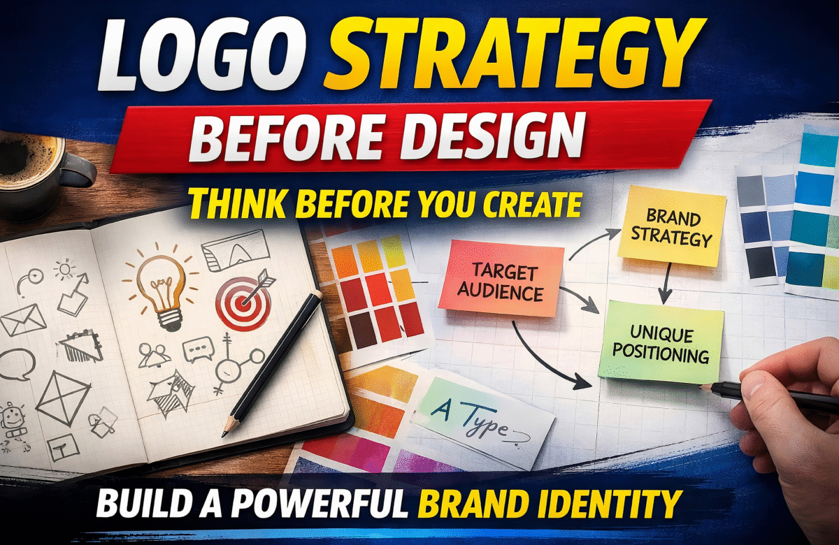 Logo Strategy Before Design: Why Strategic Thinking Creates Powerful Brand Identities