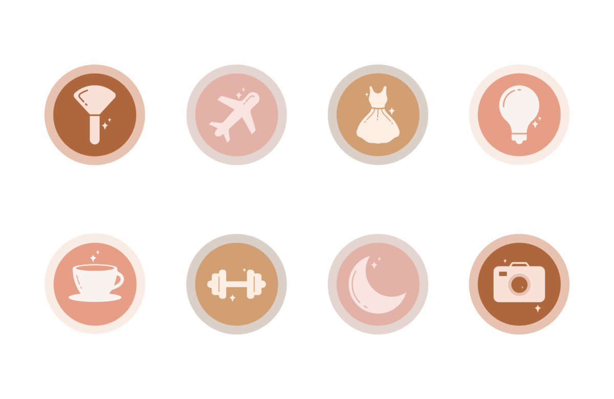 Influencer App Icon Design 3 Influencer Highlight Icon Design 2