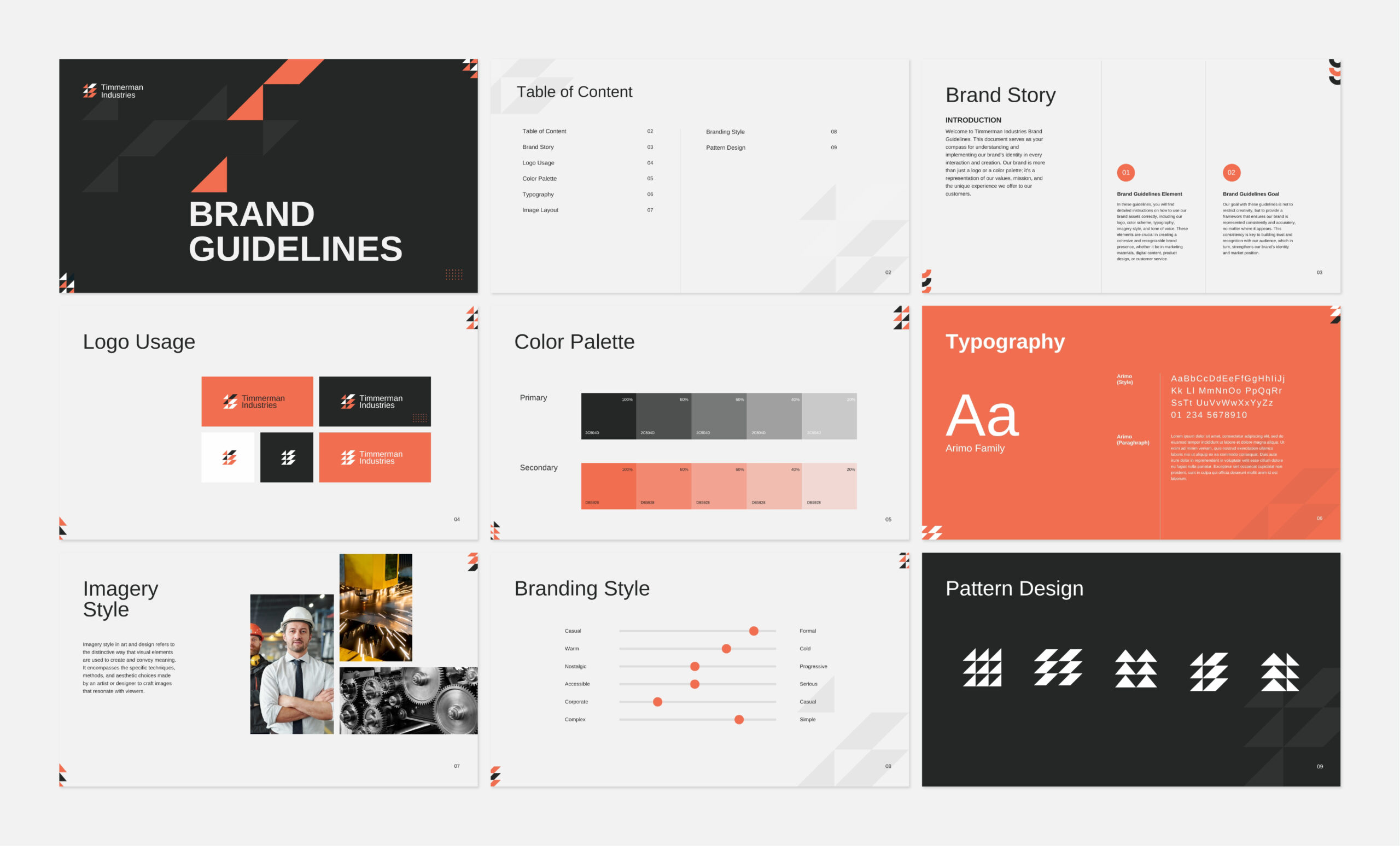 Timmerman Industries Brand Style Guide 7 Timmerman Industries scaled