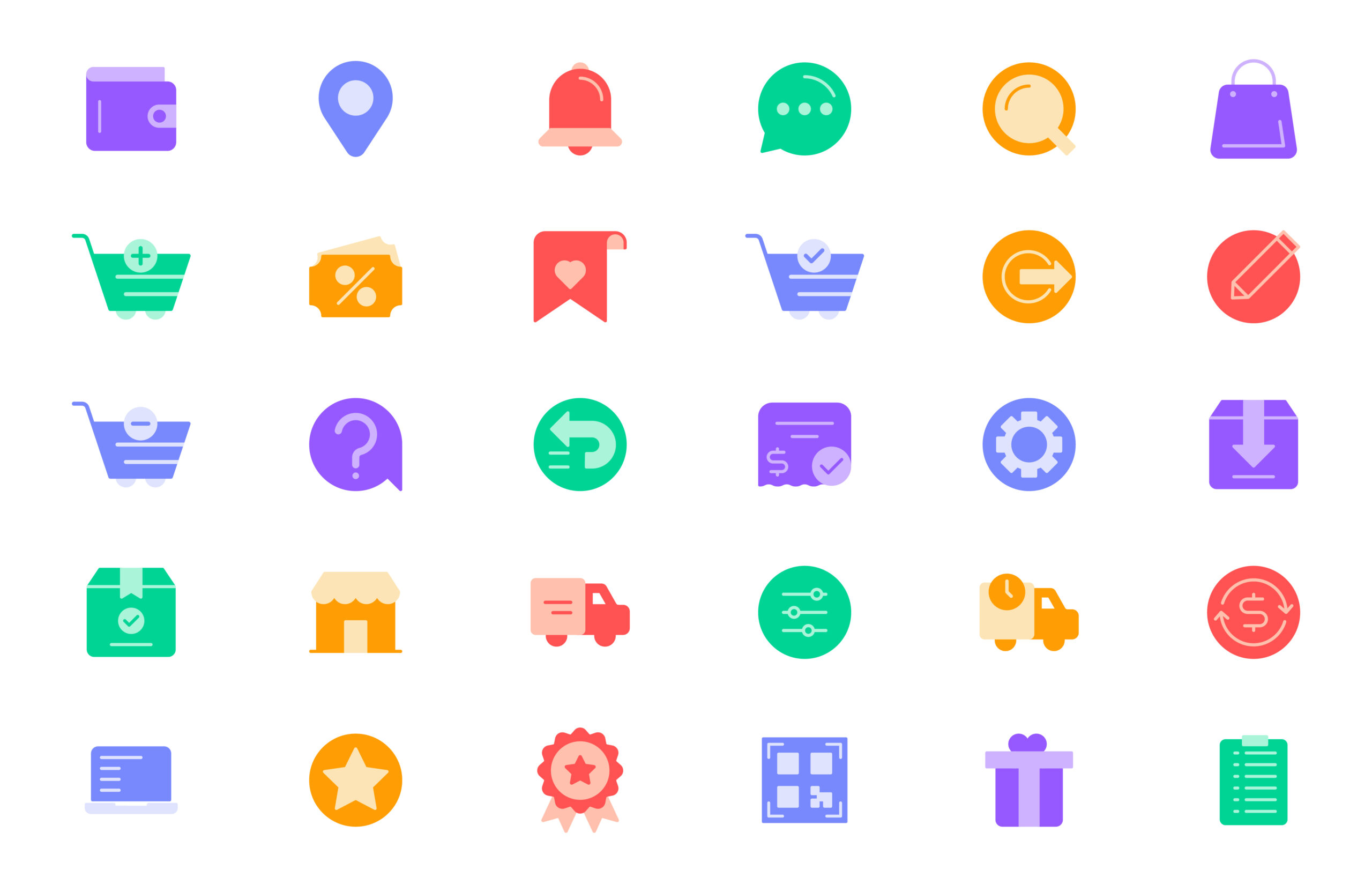 E-commerce App Icon Design 8 E commerce Icon Design 2 scaled