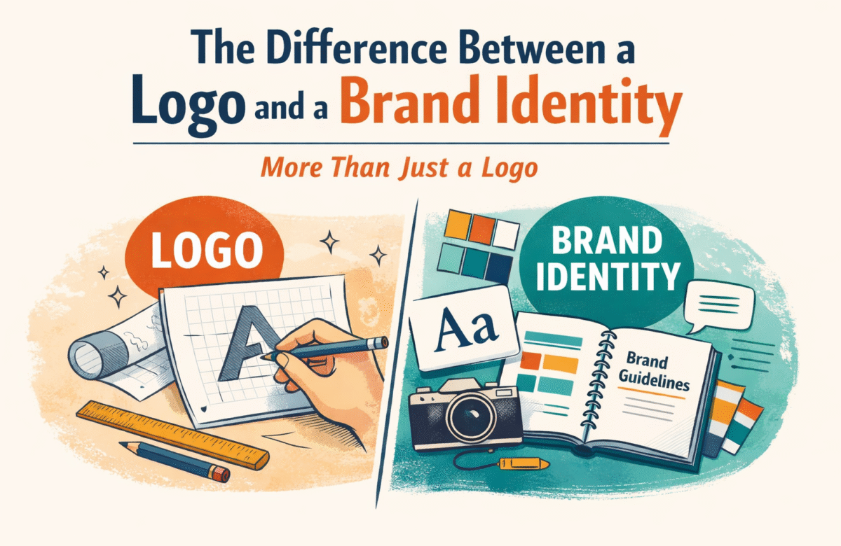 The Difference Between a Logo and a Brand Identity