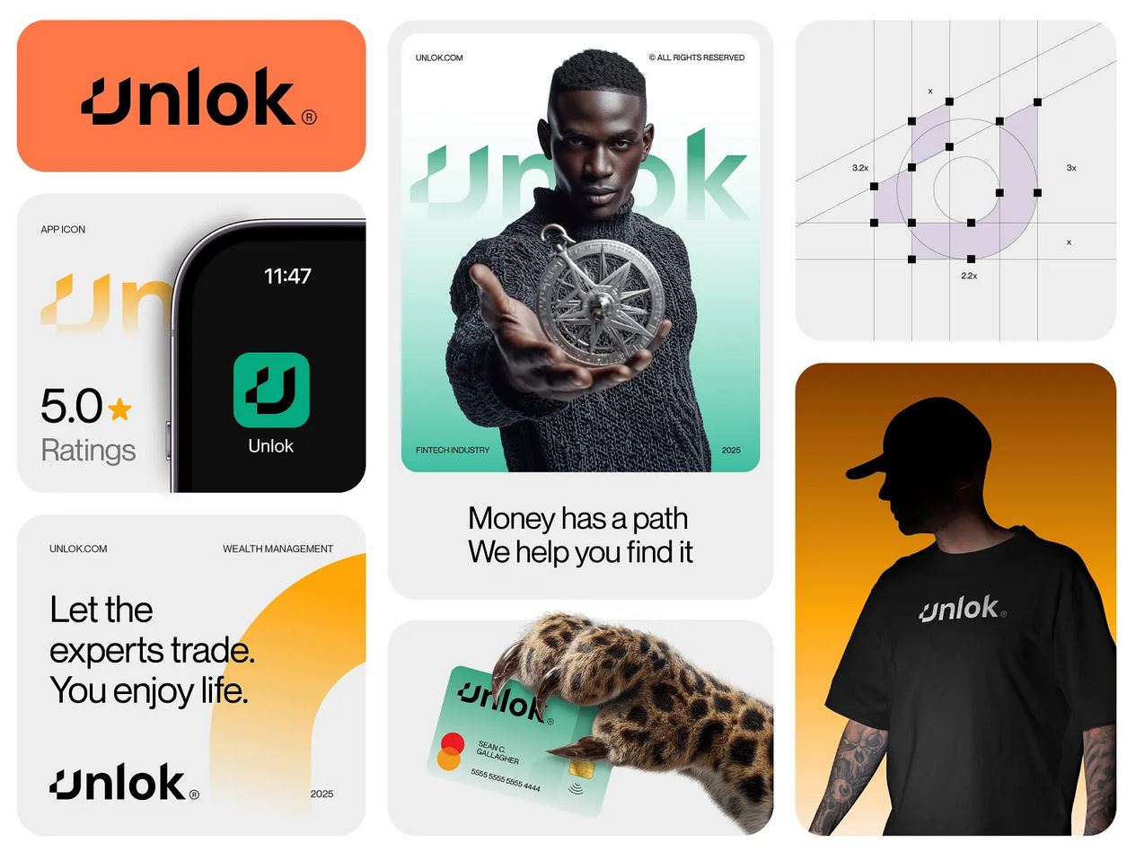 Home unlock branding